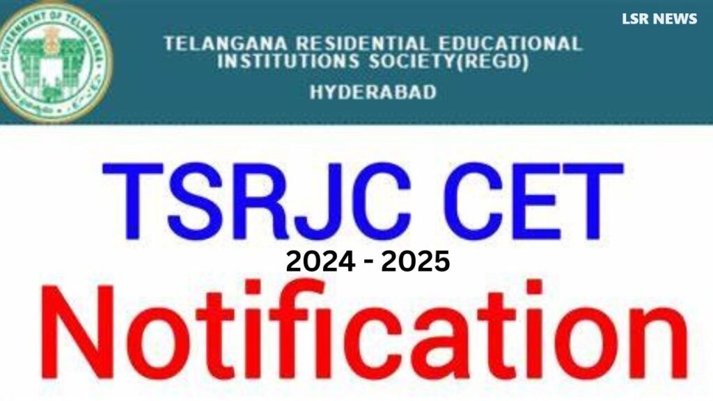 Telangana Residential Educational Institution Society (REGD)-2024 Notification