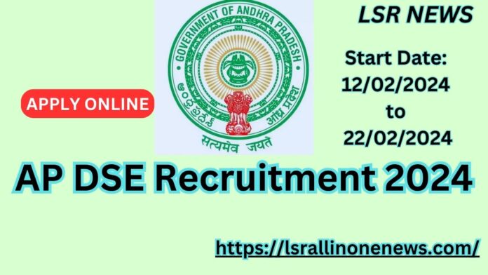 AP DSC Notification 2024 for 6100 Posts