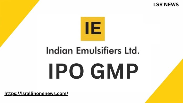 Indian Emulsifier IPO Details with GMP-2024